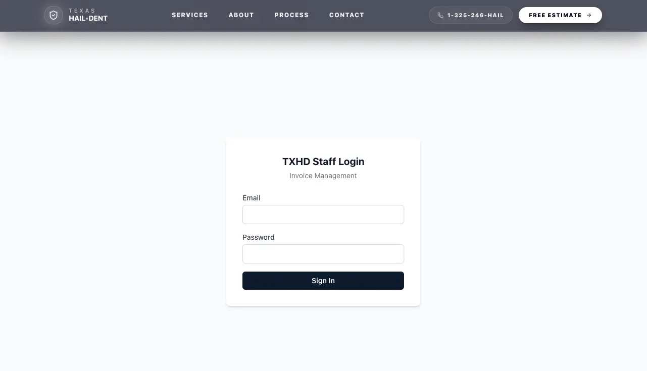 Invoice management view — owner role with full lifecycle controls